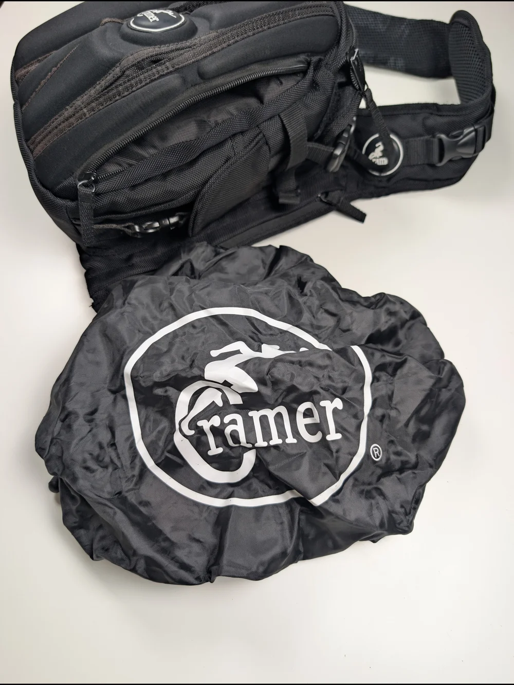 Cramer 111995 Rigid Lite Messenger Kit Athletic Trainer Sling Bag Black